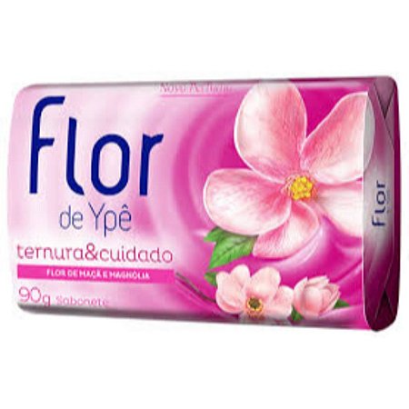 SABONETE FLOR YPE SUAVE TERNURA CUIDADO 90 GRAMAS