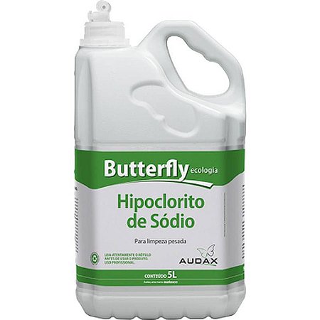 AUDAX BUTTERFLY HIPOCLORITO DE SODIO 05 LITROS