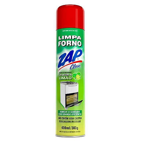 LIMPA FORNO ZAP CLEAN 400 ML