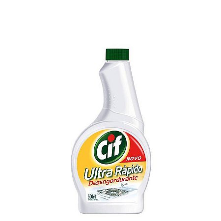 LIMPADOR CIF DESENGORDURANTE ULTRA RAPIDO REFIL 500 ML