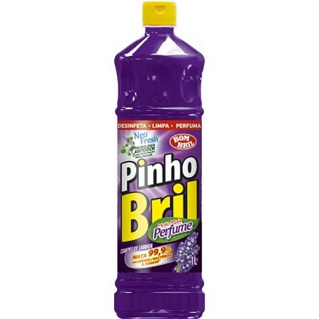 DESINFETANTE PINHO BRIL CAMPOS DE LAVANDA 01 LITRO