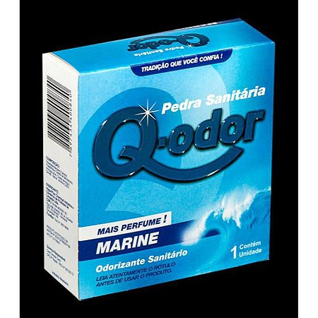 PEDRA SANITARIA Q-ODOR MARINE 40 GRAMAS