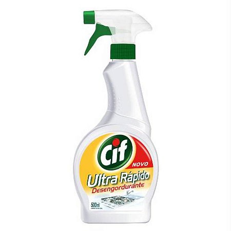 LIMPADOR CIF DESENGORDURANTE ULTRA RAPIDO PULVERIZAD. 500 ML