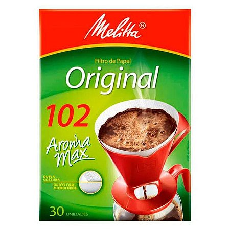 FILTRO PAPEL MELITTA 102 COM 30 UNIDADES