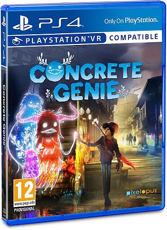 Jogo Mídia Física Concrete Genie Para Ps4 - Faz a Boa!