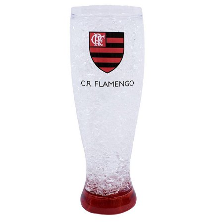Copo Com Gel Congelante Flamengo 450ml