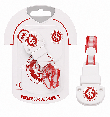 Prendedor de Chupetas Internacional Kids Gol Oficial