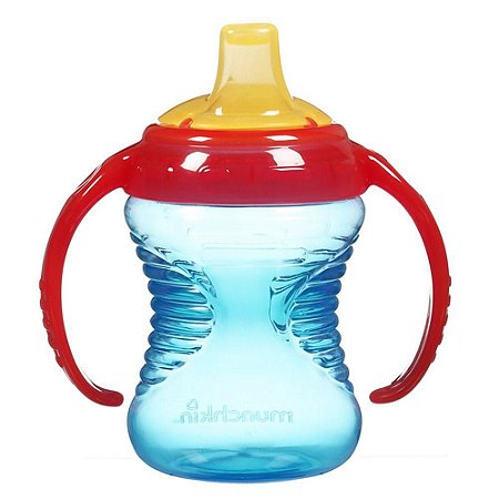 Copo Mighty Grip Azul/Vermelho Munchkin 237ml