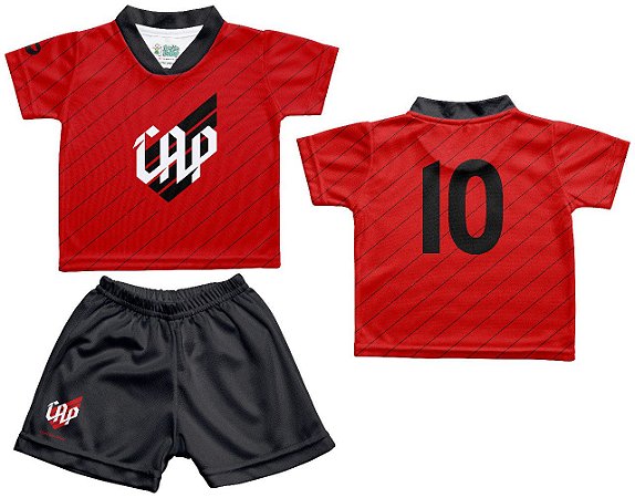 Conjunto Bebê Uniforme Athlético PR Dry Torcida Baby