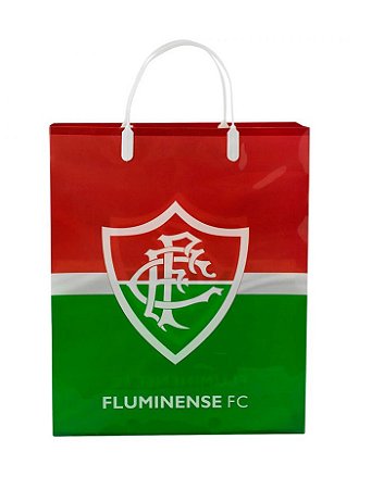 Sacola Para Presentes Fluminense 33x27cm
