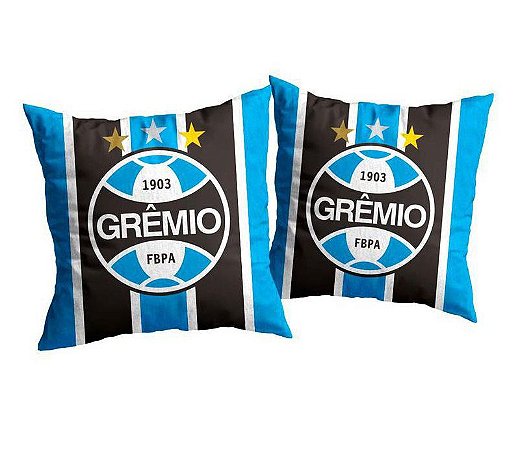 Almofada Grêmio Bicampeão da América 40cm