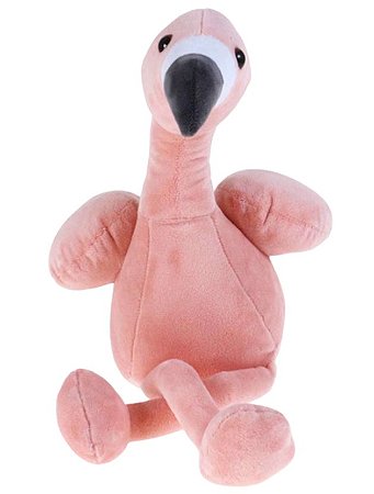 Pelúcia Flamingo Oracio Rosa 30cm