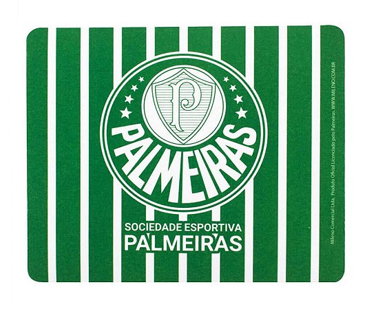 Mouse Pad Palmeiras Listrado Oficial