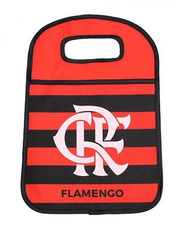 Saquinho de Lixo Listrado Para Carro Flamengo Oficial
