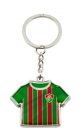 Chaveiro de Metal Camisa Fluminense Oficial - Cia Bebê