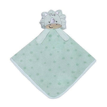 Naninha Bebê Dino Verde 36X36cm Papi