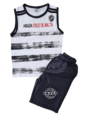 Conjunto Infantil Vasco Regata Oficial