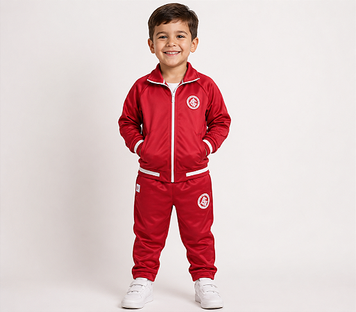 Agasalho Infantil Internacional Conjunto Jaqueta e Calça