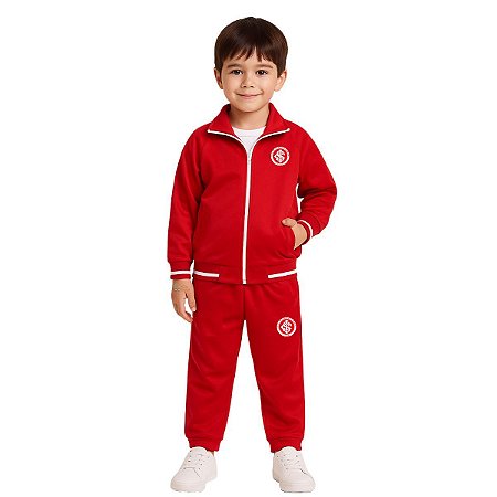 Agasalho Infantil Internacional Conjunto Jaqueta e Calça