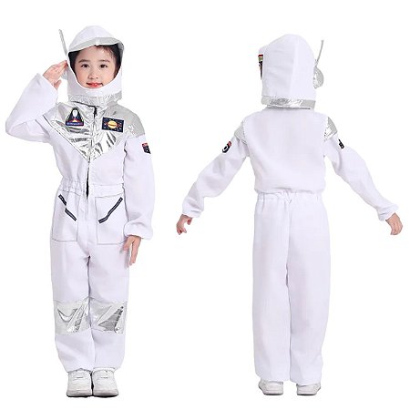 Fantasia Infantil Astronauta Traje Espacial