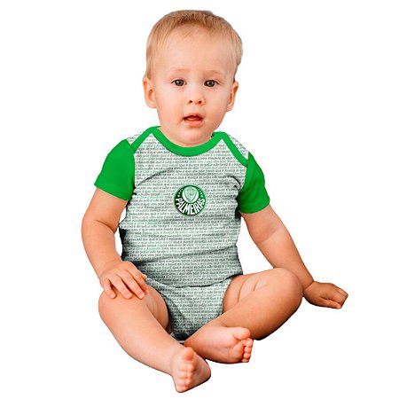 Body Palmeiras Hino Manga Curta Oficial