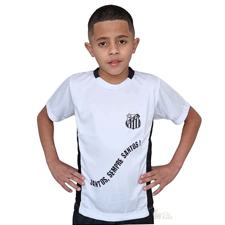 Camiseta Infantil Santos Sempre Santos Oficial