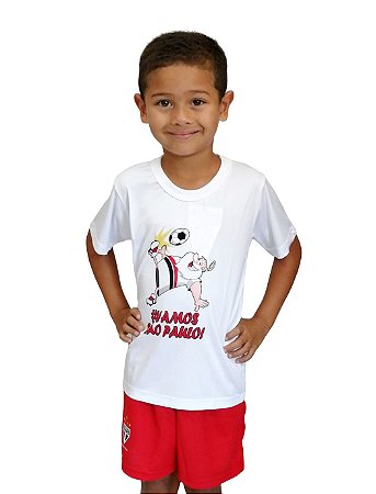 camisa do sao paulo para bebe