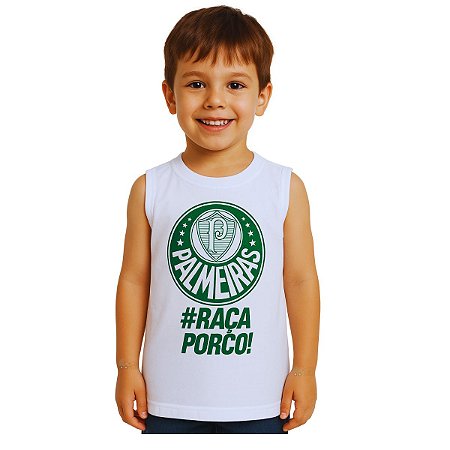 Camiseta Regata Infantil Palmeiras Oficial