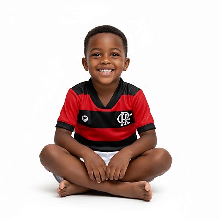 Conjunto Flamengo Uniforme Bebê - Torcida Baby