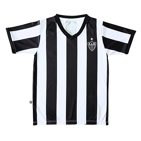 Camisa Infantil Atlético MG Listrada Oficial