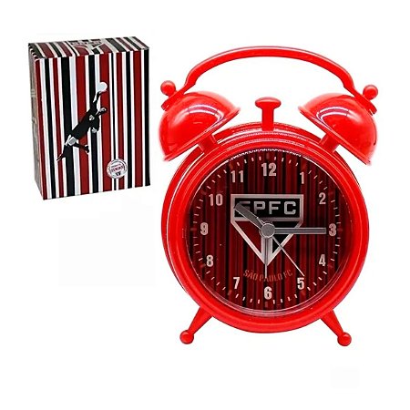 Relógio Despertador São Paulo FC Oficial