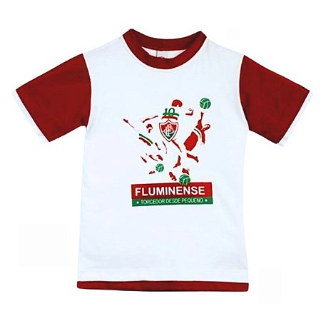 Camiseta Infantil Fluminense Tricolor Oficial