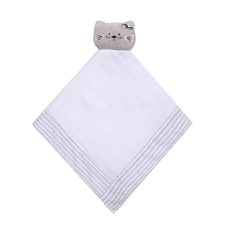 Naninha Bebê Gatinha Miau Papi Friends 40Cm X 40Cm