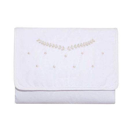 Trocador Porta Fraldas Portátil 66cm X 40cm Bege Papi