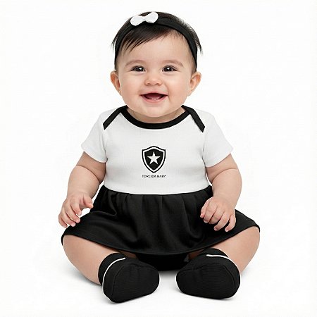 Kit Bebê Botafogo 3 Peças Menina - Torcida Baby