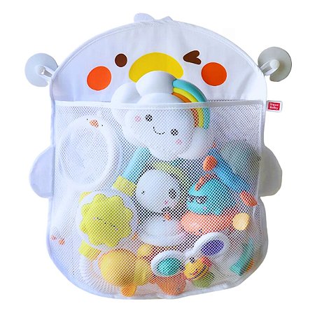 Porta Brinquedos Bebê Rede Organizador Saco Banho Banheiro