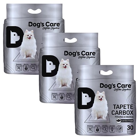 Tapete Higiênico Para Pets Carbox Dogs Care 90x60Cm 90 Un