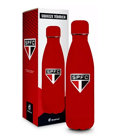 Garrafa Térmica Emborrachada São Paulo 500ml
