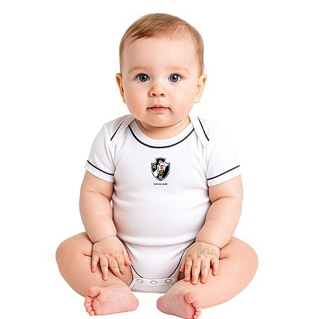 Body Vasco Oficial Branco - Torcida Baby