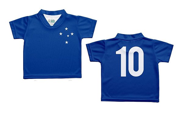 Camiseta Bebê Cruzeiro Azul Oficial - Torcida Baby