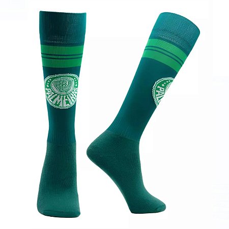 Meião Palmeiras Infantil Juvenil Verde Rikam Oficial