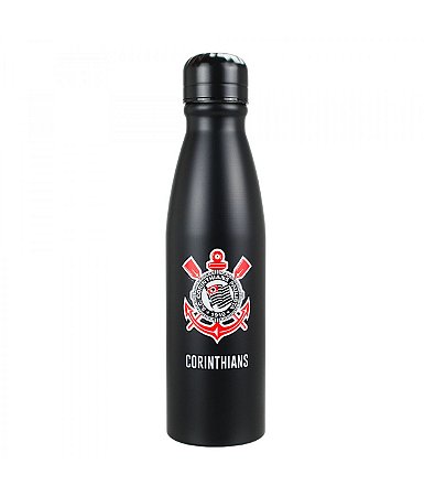 Garrafa Alumínio Corinthians 600ml Oficial