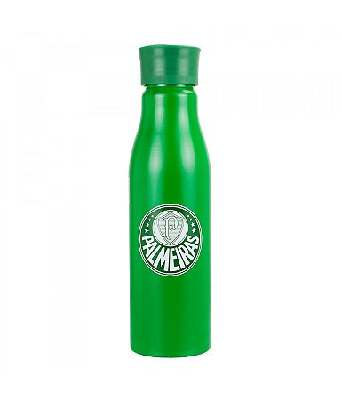 Garrafa Alumínio Com Alça Palmeiras 600ml Oficial