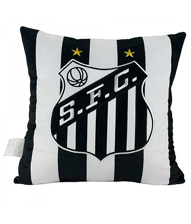 Almofada Santos Quadrada Escudo 36x36cm