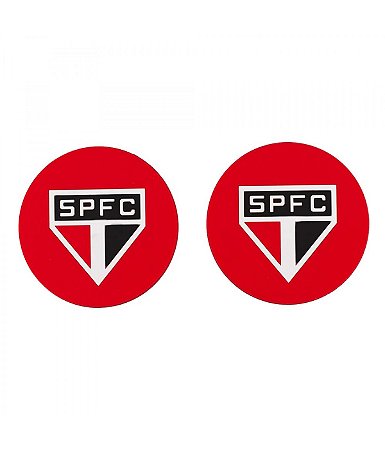 Jogo 2 UN Porta Copos Escudo São Paulo Oficial