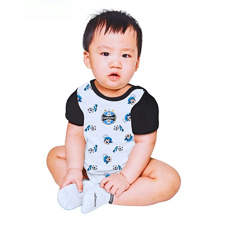 Body Bebê Grêmio Mascote Mosqueteiro Oficial