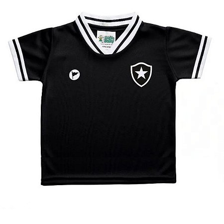 Camiseta Infantil Botafogo Preta - Torcida Baby