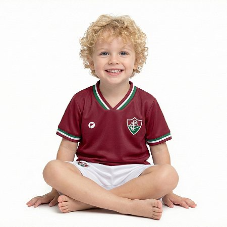 Conjunto Bebê Fluminense Uniforme - Torcida Baby