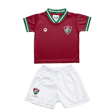 Conjunto Bebê Fluminense Uniforme - Torcida Baby