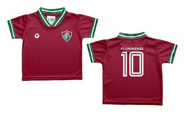 Camiseta Infantil Fluminense - Torcida Baby​ - Cia Bebê